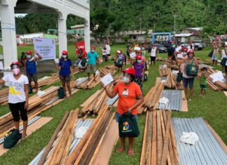 Typhoon-hit Homes in Catanduanes