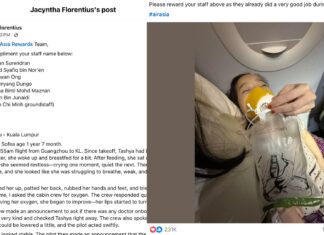 AirAsia Crew Responds Quickly To In-Flight Emergency Involving Infant